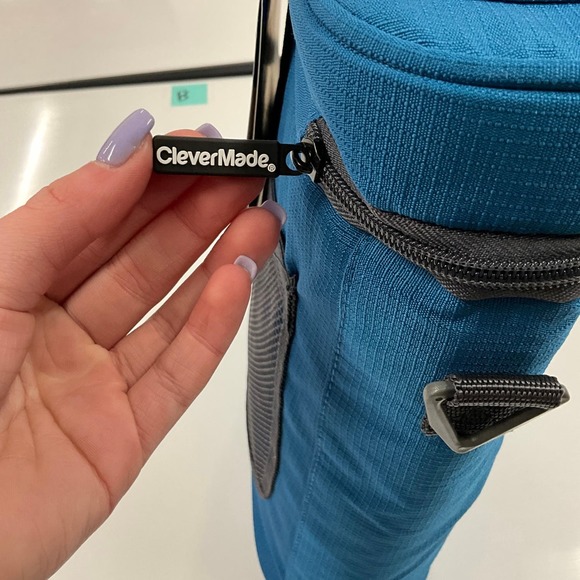 NWT Clevermade Multi Wine Bottle/Can Insulated Tote Strap Removable Ice Pack - Picture 13 of 15